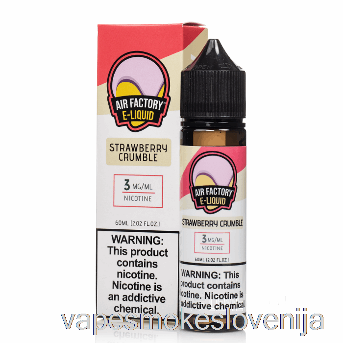 Vape Petrol Strawberry Crumble - Air Factory - 60ml 6mg